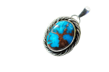 Custom: Bisbee Turquoise Pendant