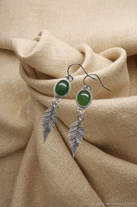 Jade Fern Earrings