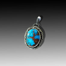 Custom: Bisbee Turquoise Pendant