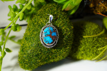 Custom: Bisbee Turquoise Pendant